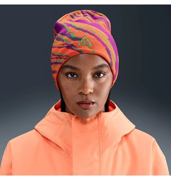 Шапка Nike Acg Peak Orange/Multi | HV7016-819 фото