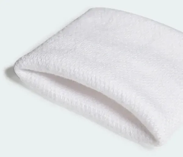 Напульсник adidas WRISTBAND SMALL 'White / White / Black'| HT3910 фото